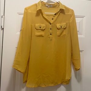 NANA USA GOLD BLOUSE
